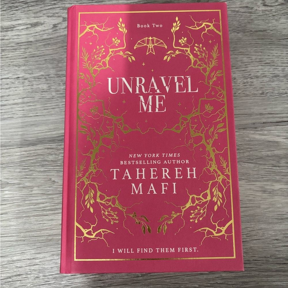Special Edition Unravel Me by Tahereh Mafi